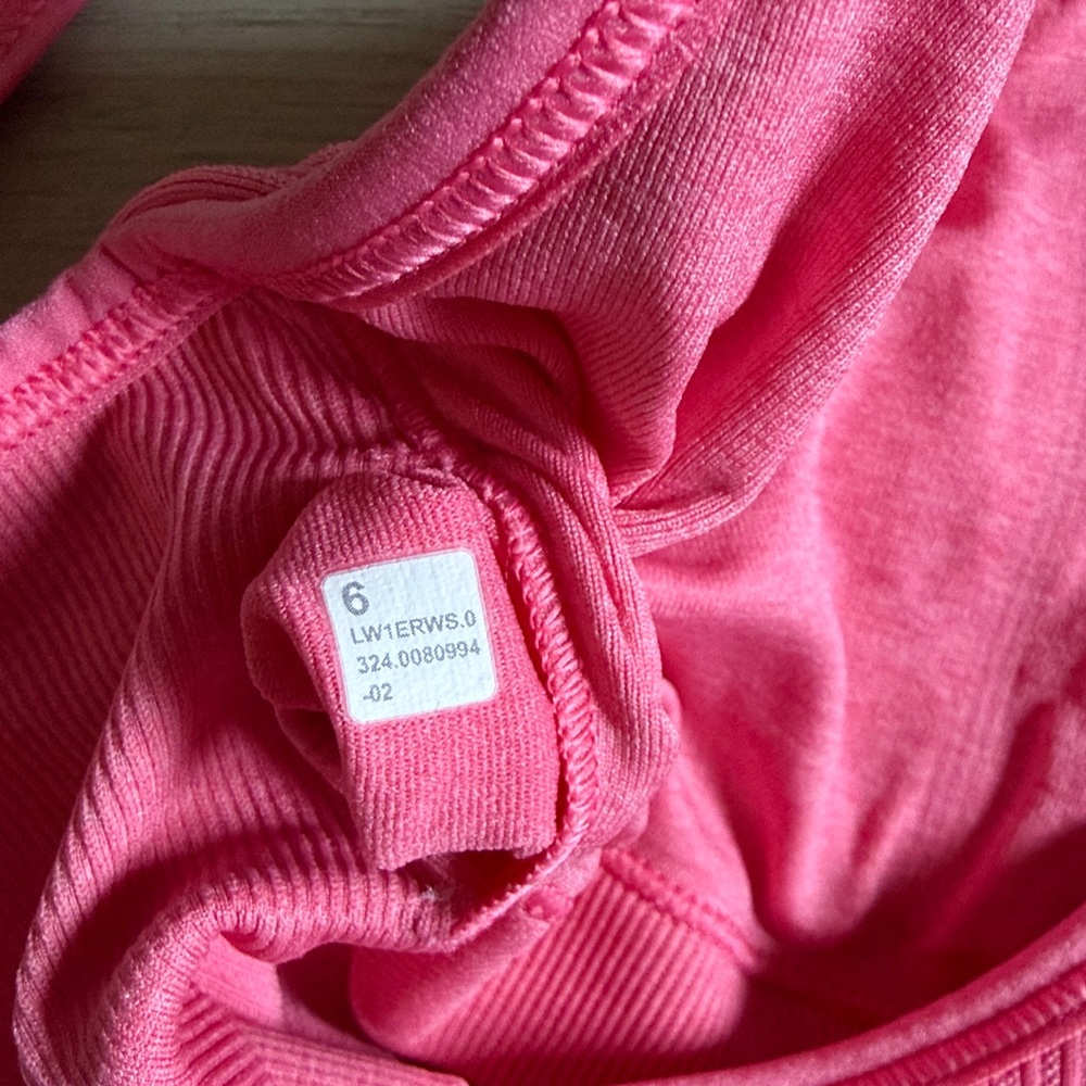 Lululemon ebb to street scoop neck crop tank 6 - Picture 5 of 5